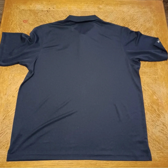Antigua Navy Blue Mens XL Houston Texans Tribute Polo Shirt NFL Team Apparel - Picture 2 of 5